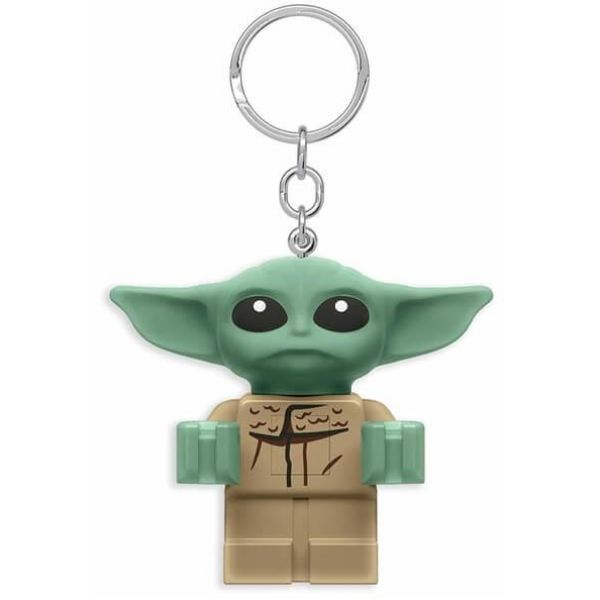 Lego Star Wars Baby Yoda Figure Key Light