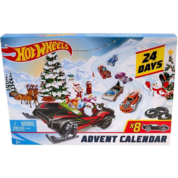 Hot Wheels Christmas Advent Calendar