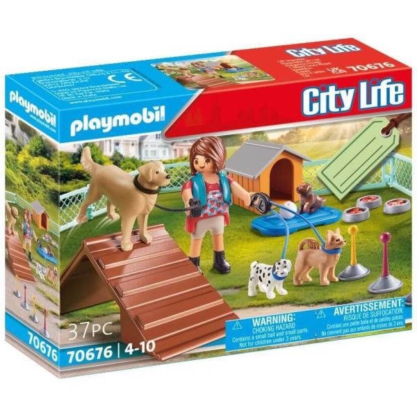 Playmobil City Life Dog Trainer Gift Set 70676