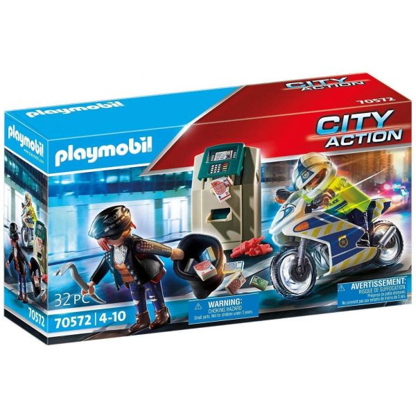 Playmobil City Action Police Bank Robber Chase 70572