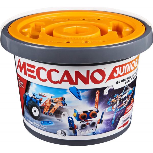 Meccano Junior 150 Piece Bucket
