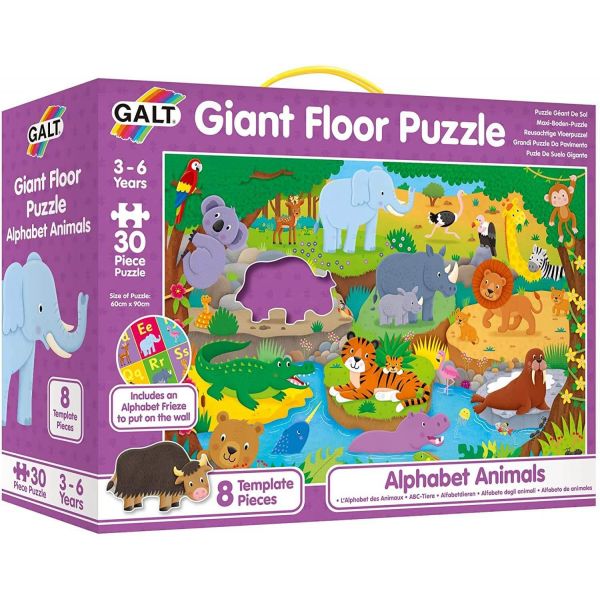 Galt Alphabet Animals Giant Floor Puzzle