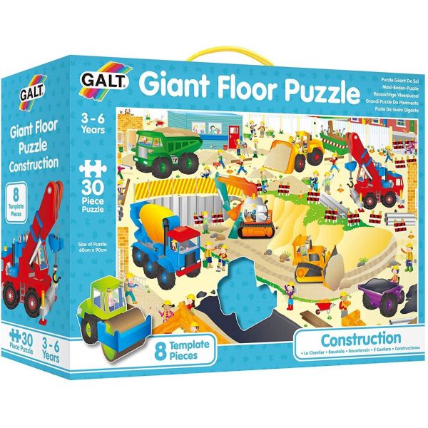 Galt Construction Site  Giant Floor Puzzles
