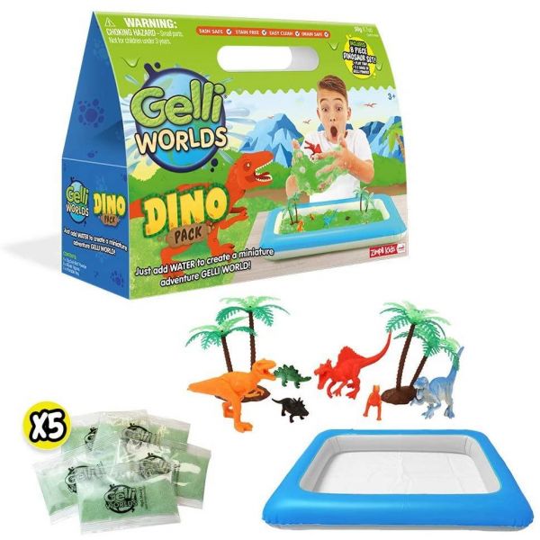 Zimpli Kids Gelli World&#039;s Dino Pack