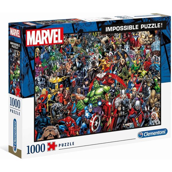 Clementoni Marvel Avengers Impossible 1000 Piece Puzzle