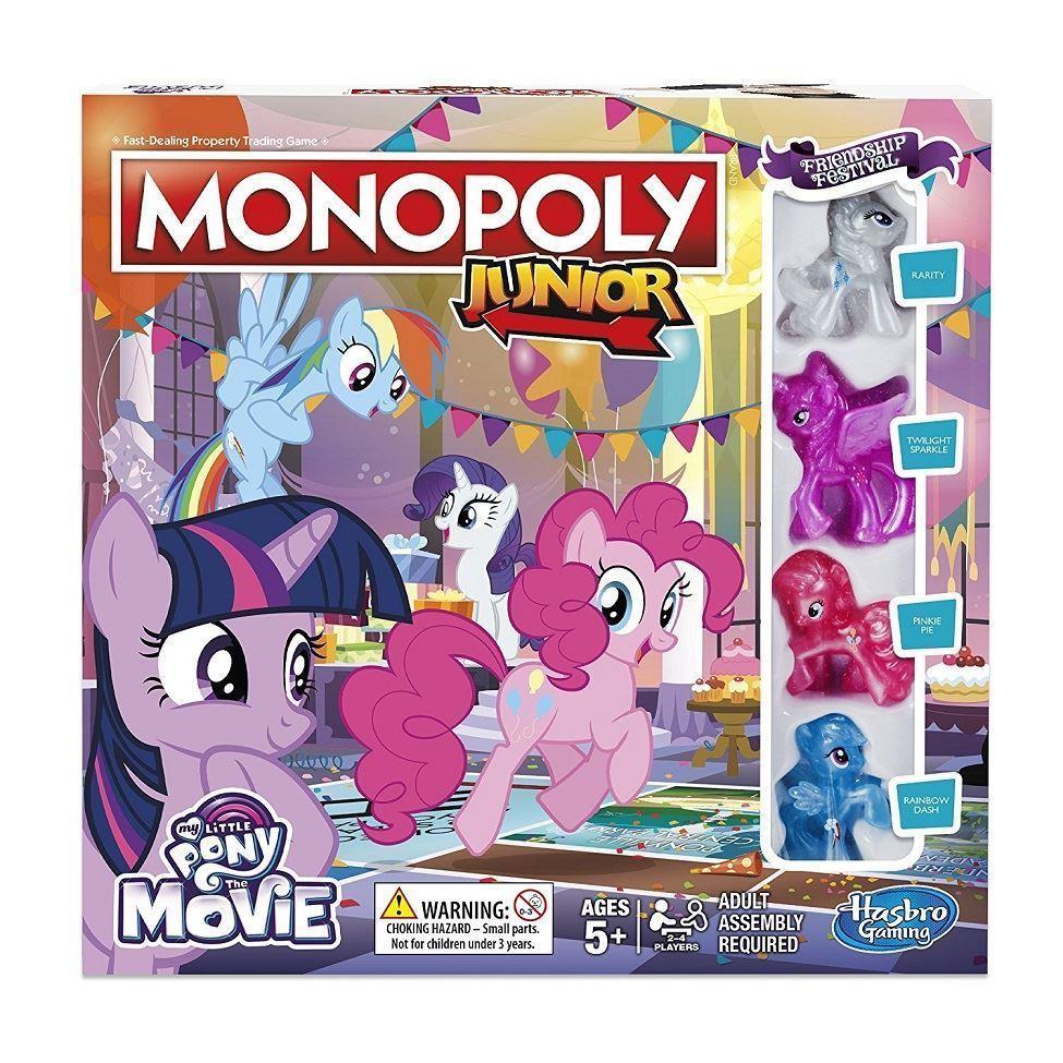 Monopoly Junior My little Pony Brettspiel Boardgame englische Version NEU 