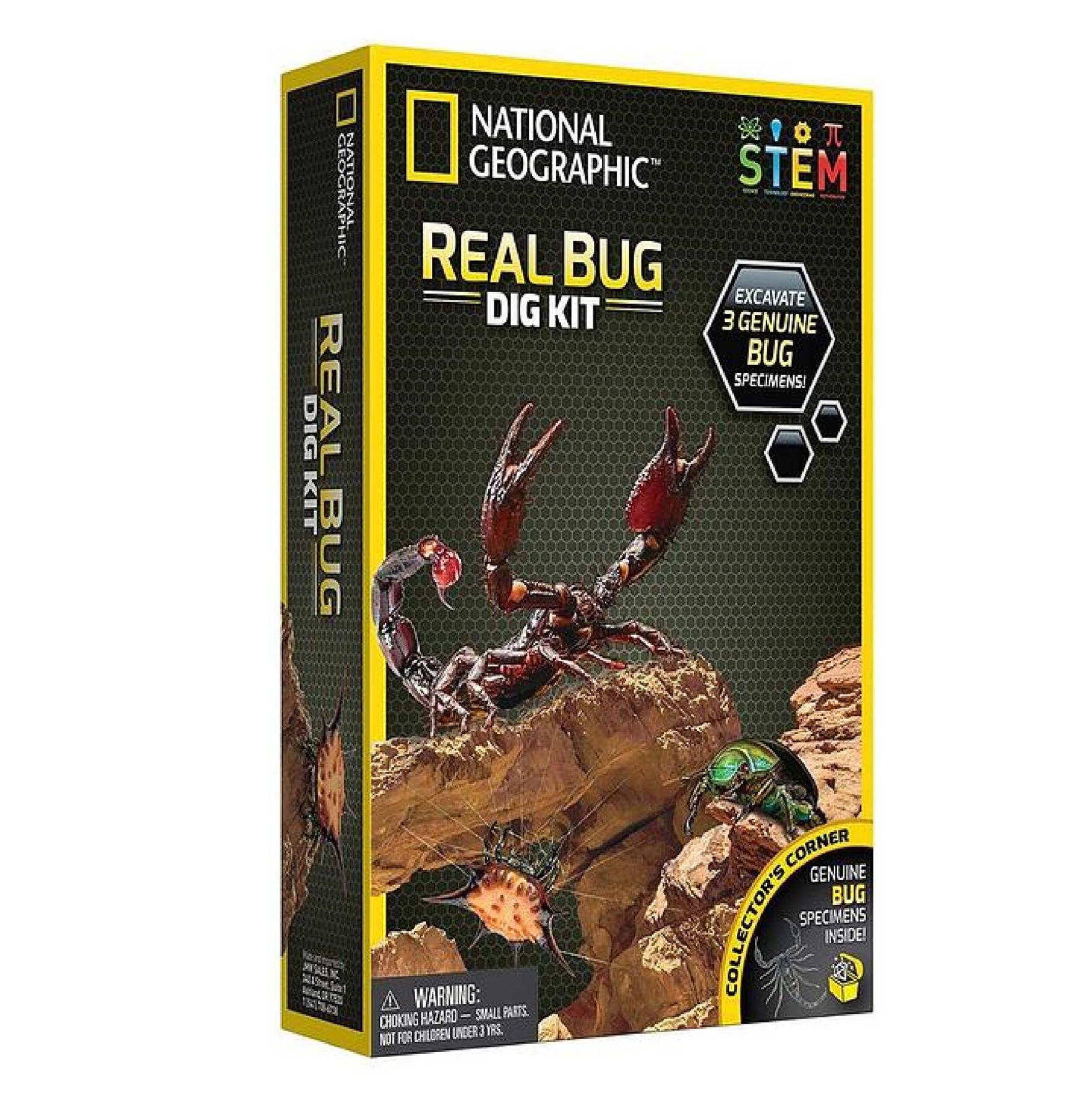 National Geographic Real Bug Dig Kit 